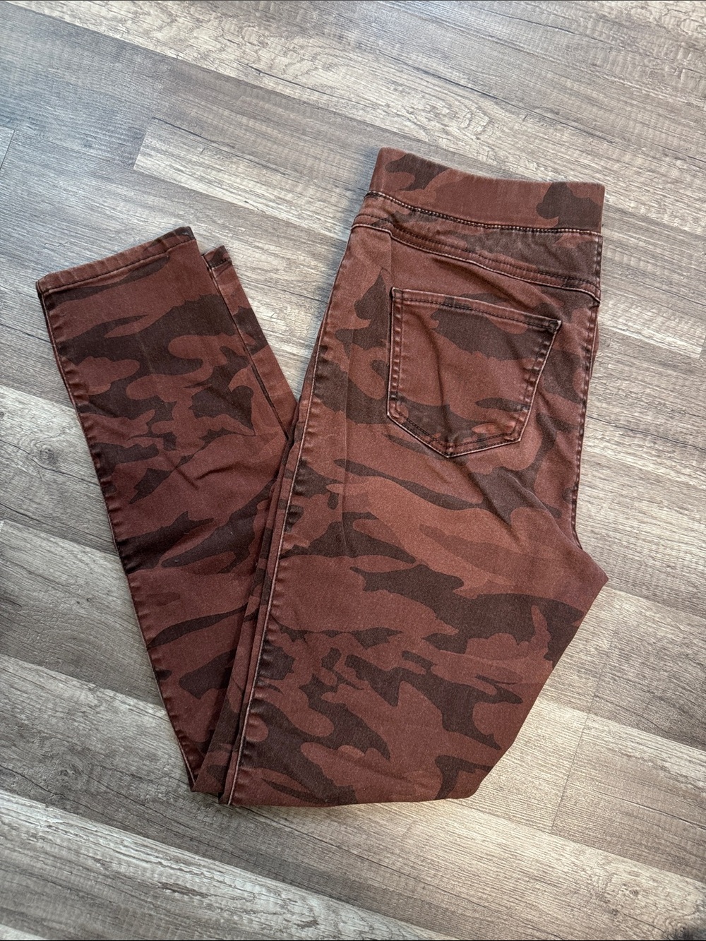 Natural Reflections Brown Camouflage Jeggings